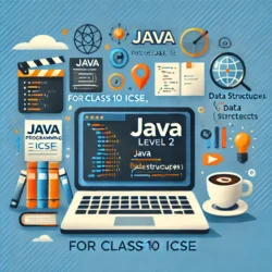 DALL·E 2024-10-12 09.33.20 - A featured image for an online course titled 'Java Programming-Level 2,' aimed at Class 10 students. The image should include a clean, modern design w