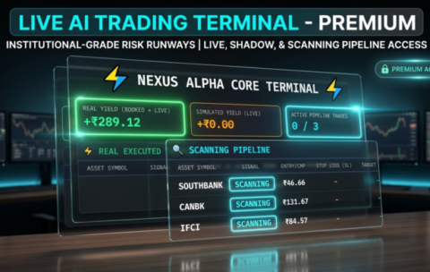 Live AI Trading Terminal - Premium